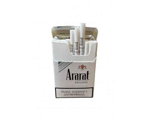  Сигареты Ararat Exclusive Silver Nanokings (Арарат Эксклюзив)